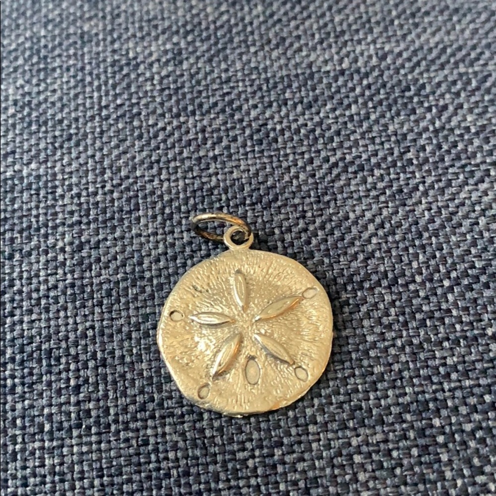 Sand Dollar Silver Pendant